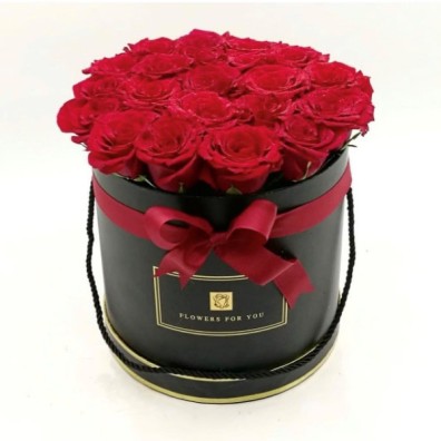 Red Rose Vase Arrangement