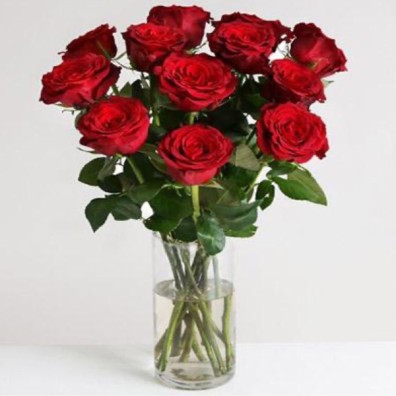 Red Rose Vase Arrangement