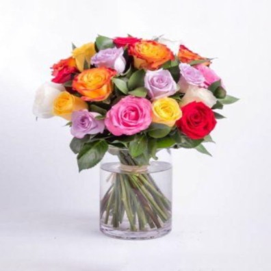 Rose Mixed Vase Arrangement