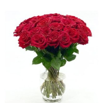 Red Rose Vase Arrangement