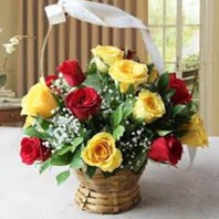 Mixed Flower Vase Arrangement