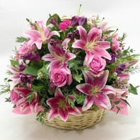 Flower Basket Arrangement